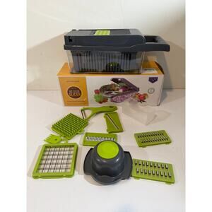 16 in 1 Veggie Slicer Multi-Functional One-Piece Vegetable Cutter. Kitchen Ideas